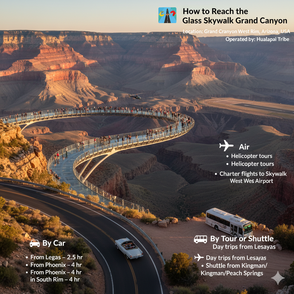 journey to the Grand Canyon Skywalk