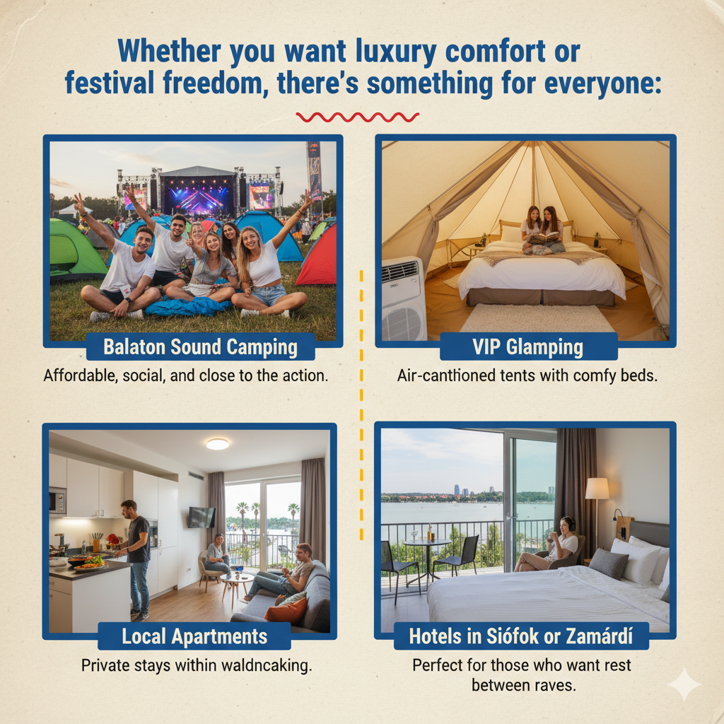 luxury comfort or festival freedom