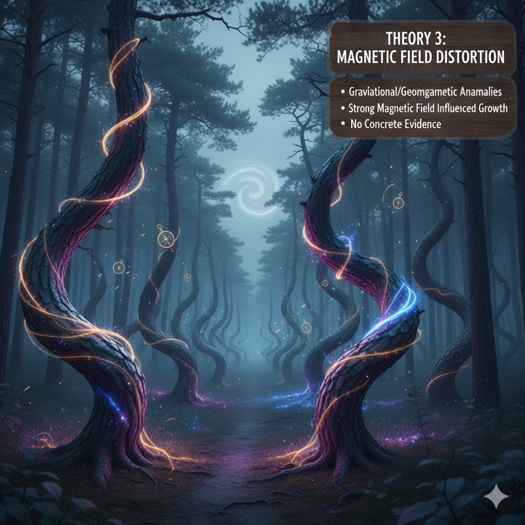 magnetic field distortion theory