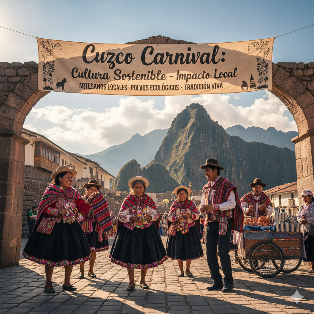 sustainability and local impact at the Cuzco Carnival