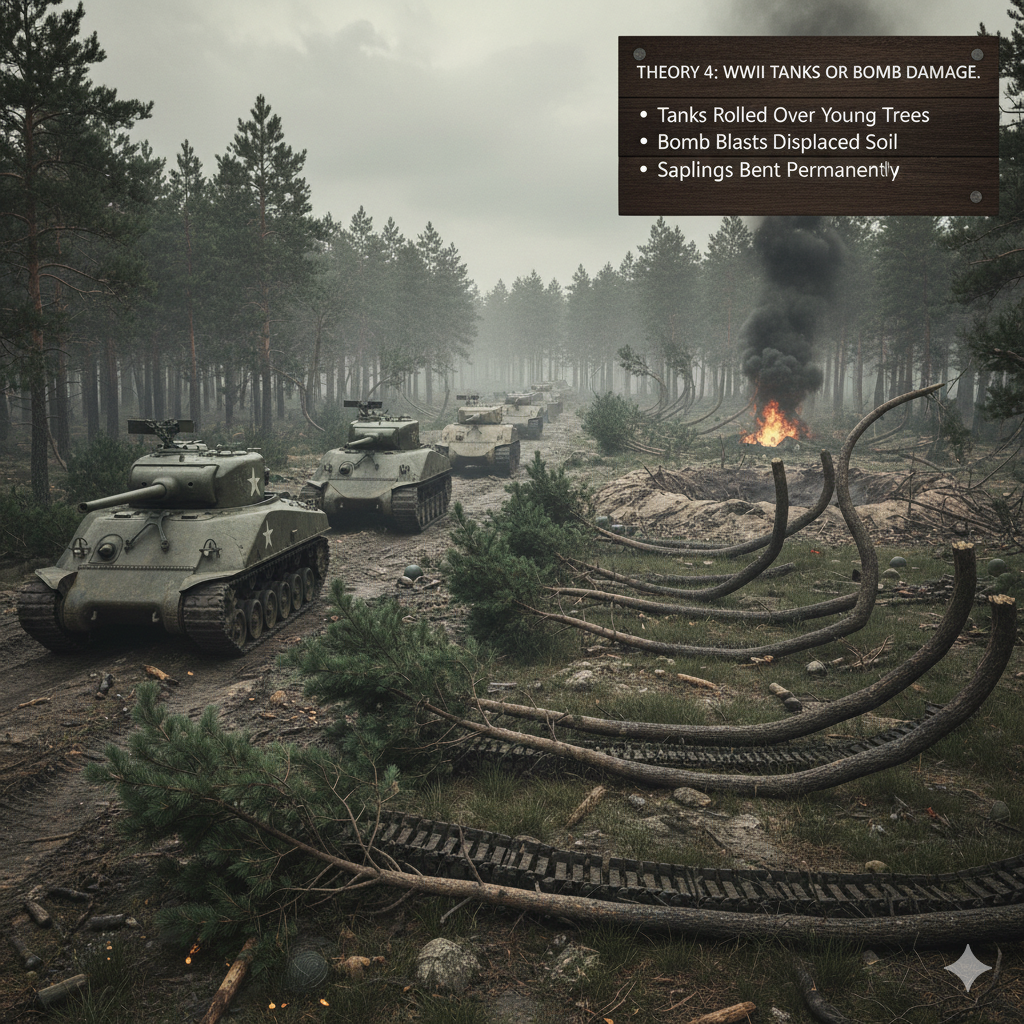 theory of WW-II tanks or bomb damage