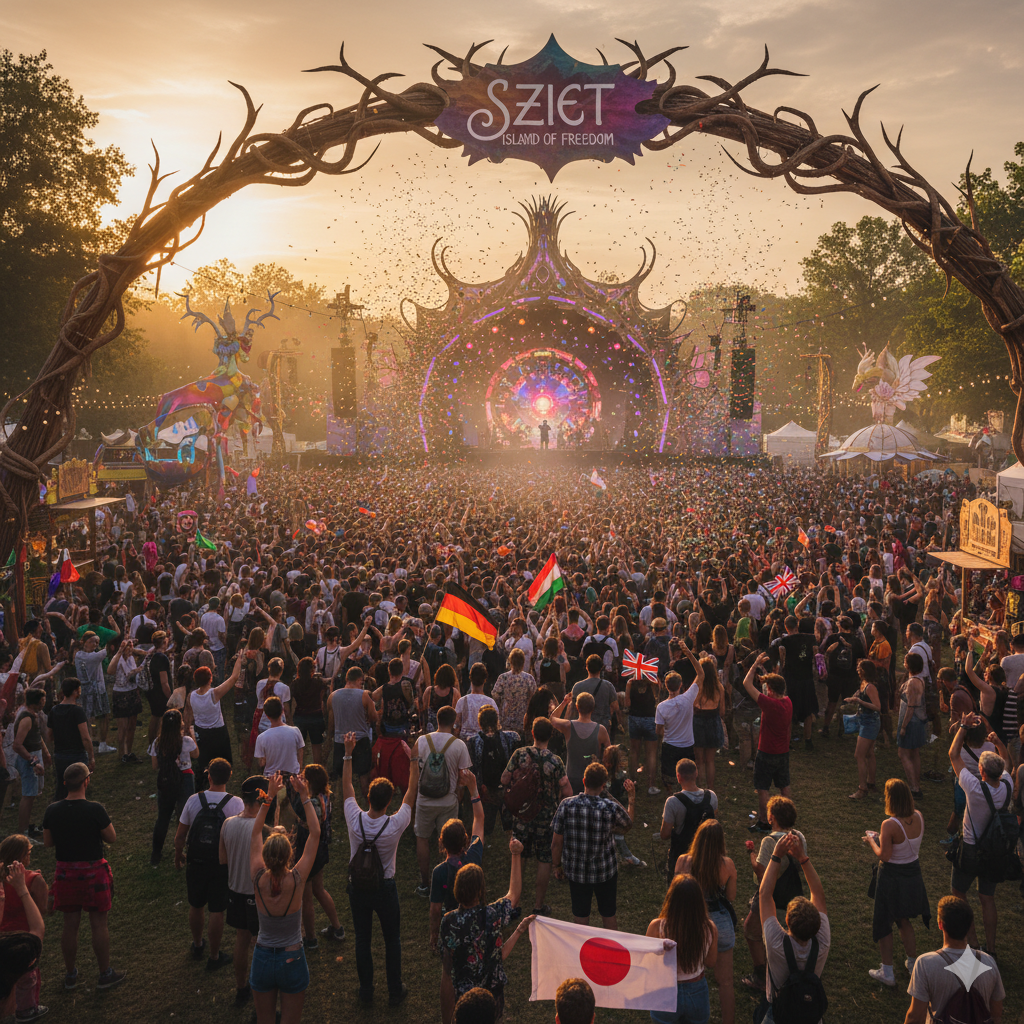 vibrant spirit of Sziget