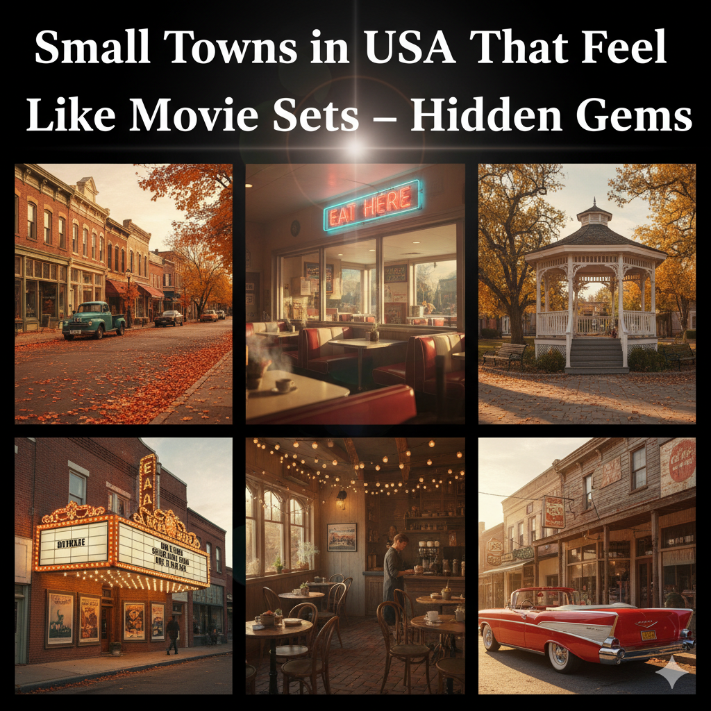 10 Small Towns in USA That Feel Like Movie Sets – Hidden Gems You Must Visit