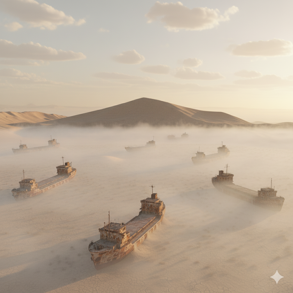 aerial ship graveyard Namibia