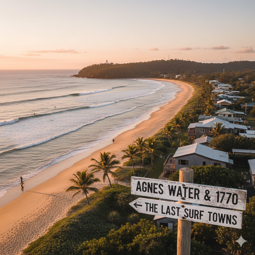Agnes Water & 1770 – The Last Surf Towns