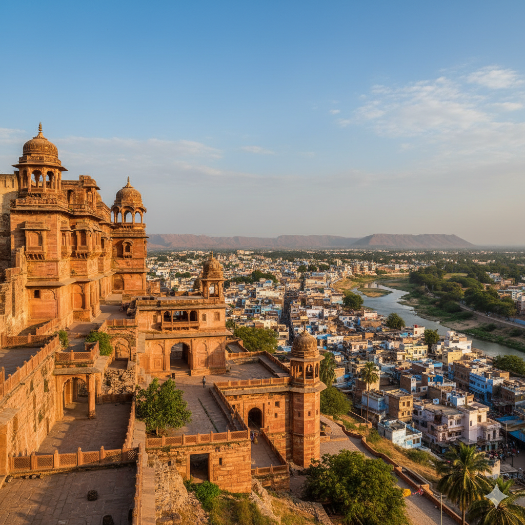 Ancient City Palace of Karauli, Rajasthan