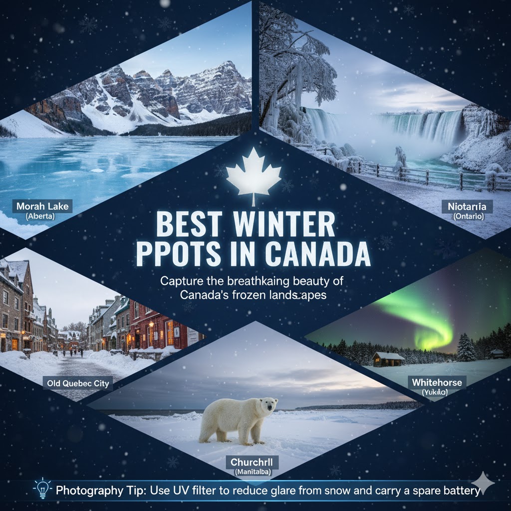 Best Winter Photography Spots in Canada Best Winter Photography Spots in Canada