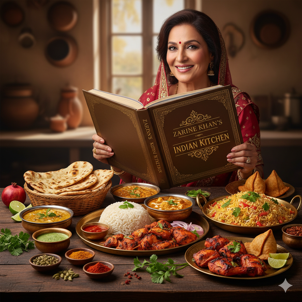 The Khan Family Cookbook by Zarine Khan