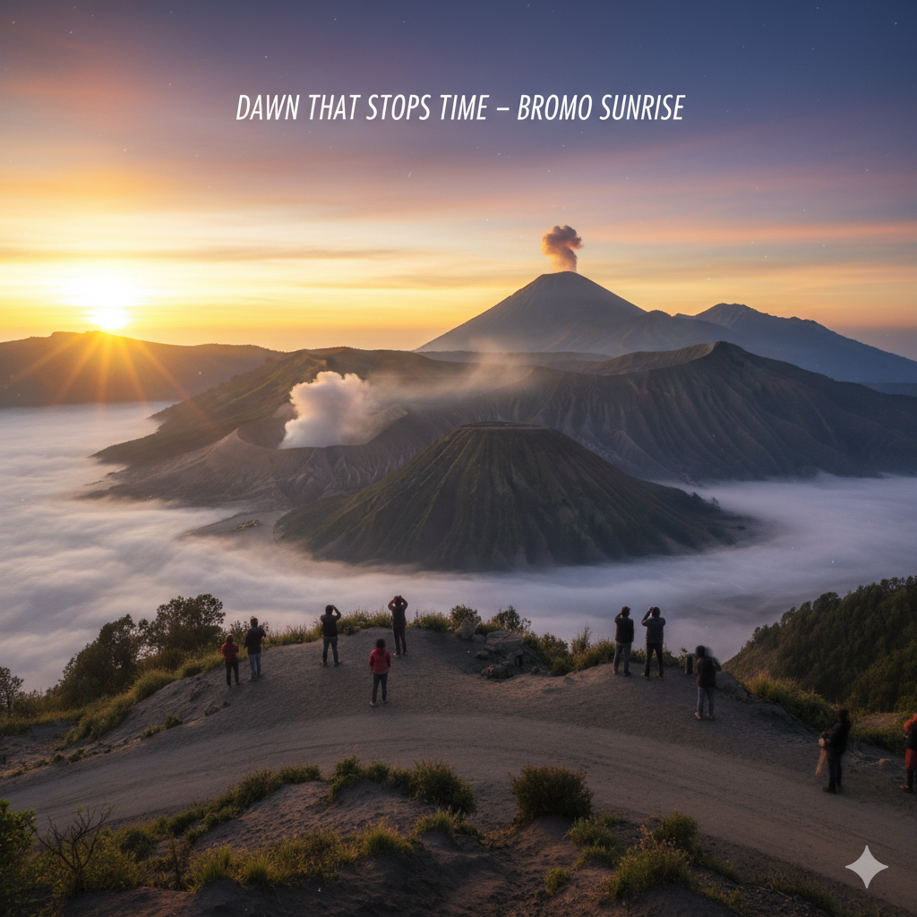 Dawn That Stops Time – Bromo Sunrise
