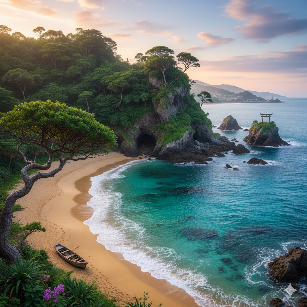 Deserted Island Japan nature beauty