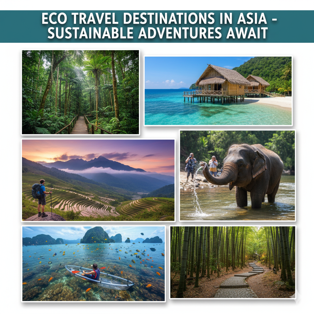 Eco Travel Destinations in Asia – Sustainable Adventures Await