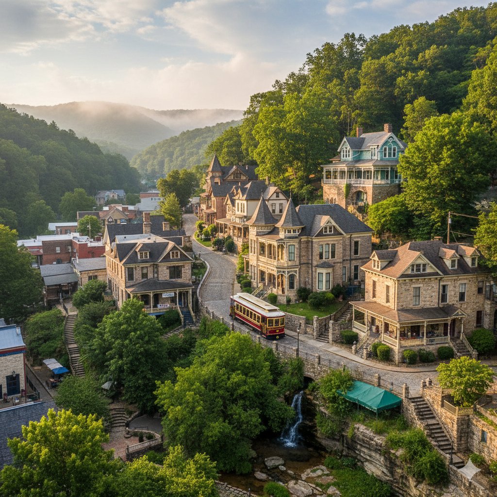 Eureka Springs Arkansas Victorian town hidden gem