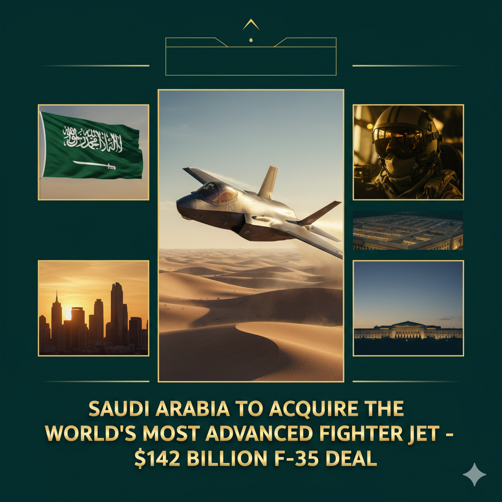 F-35 Deal Saudi Arabia to Acquire the World’s Most Advanced Fighter Jets