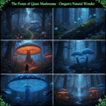 Forest of Giant Mushrooms