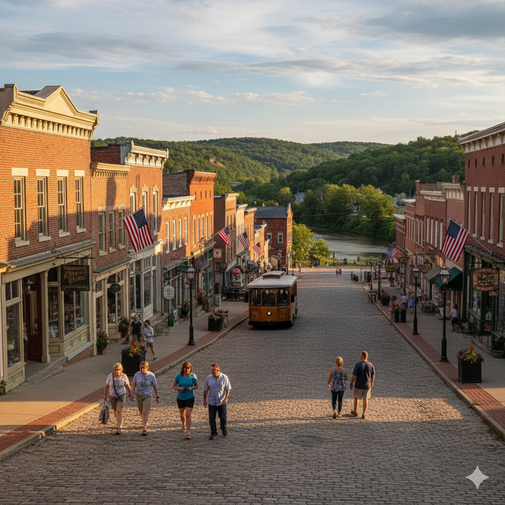 Galena Illinois historic main street USA hidden gem