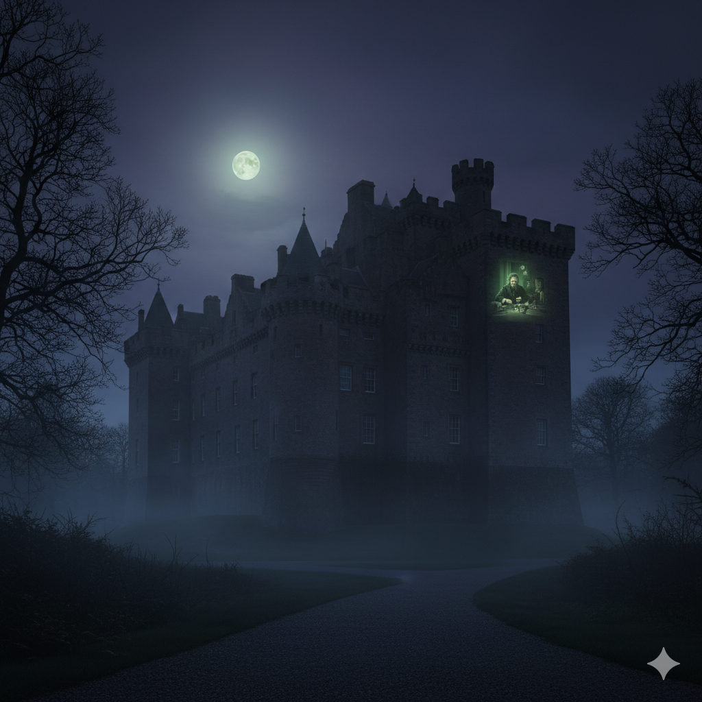 Glamis Castle Scotland haunted by Earl Beardie