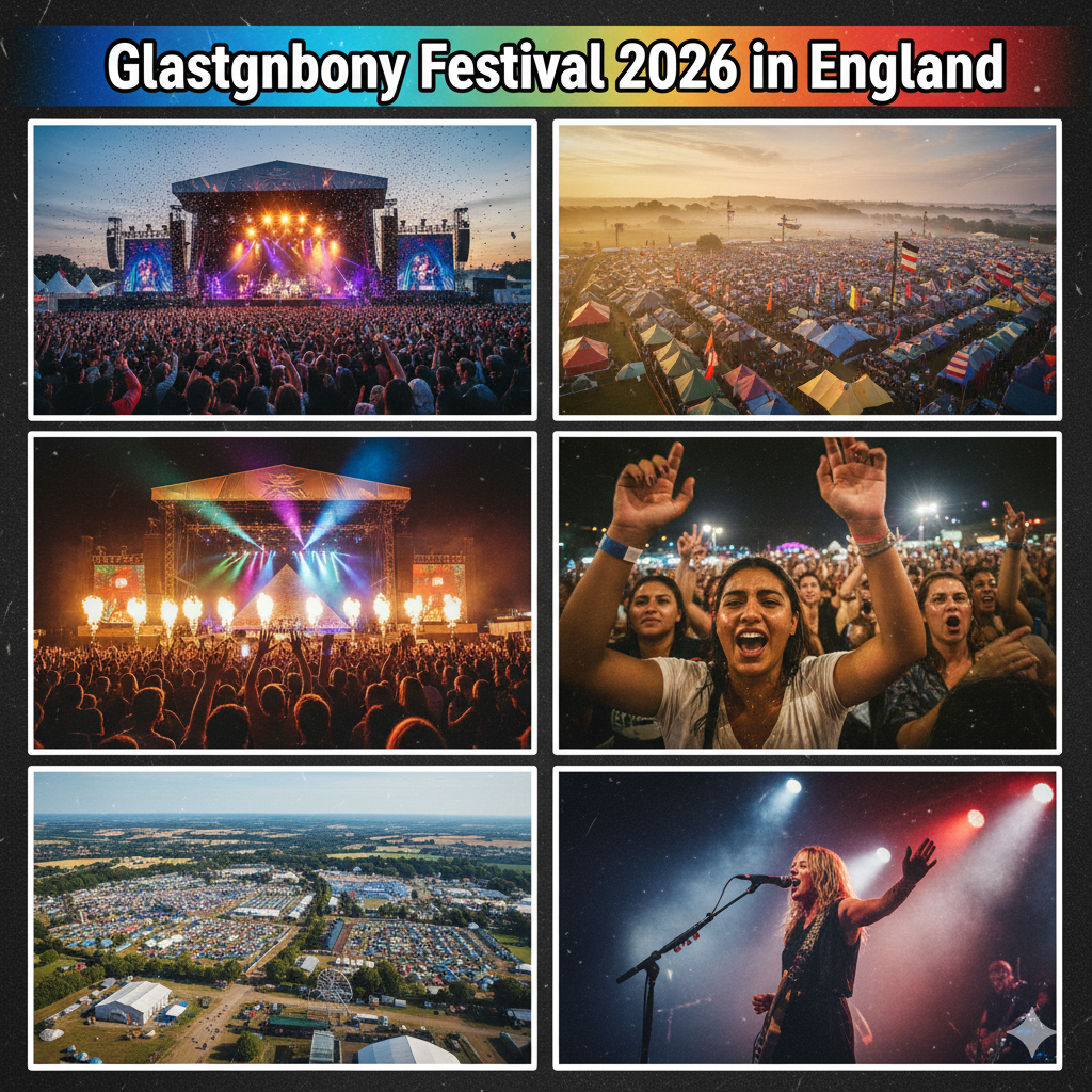 Glastonbury Festival 2026 in England