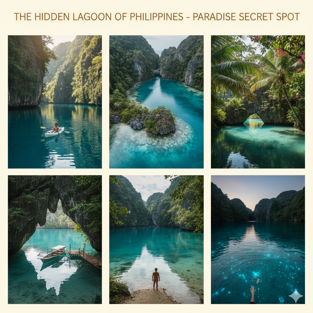 Hidden Lagoon of Philippines – Paradise Secret Spot