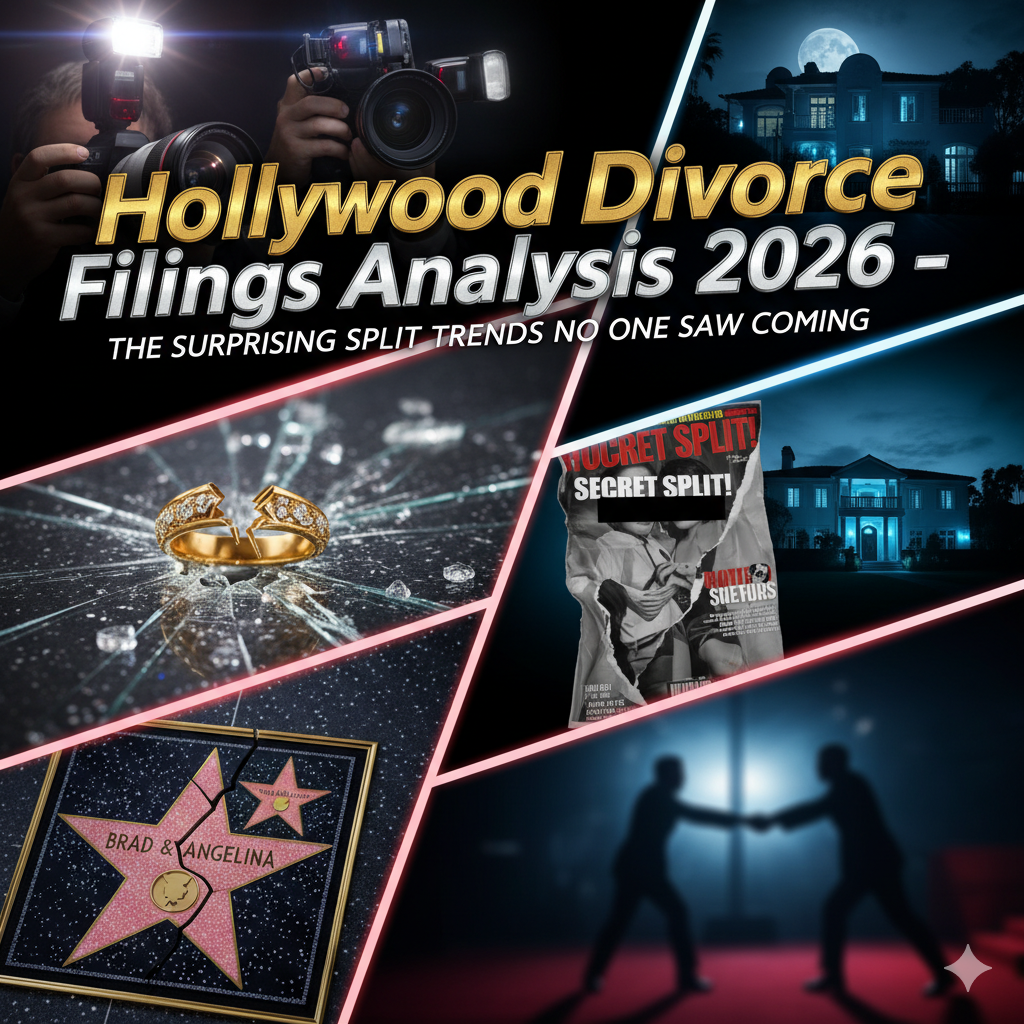 Hollywood Divorce Filings Analysis 2026 - Hollywood divorce trends of 2026