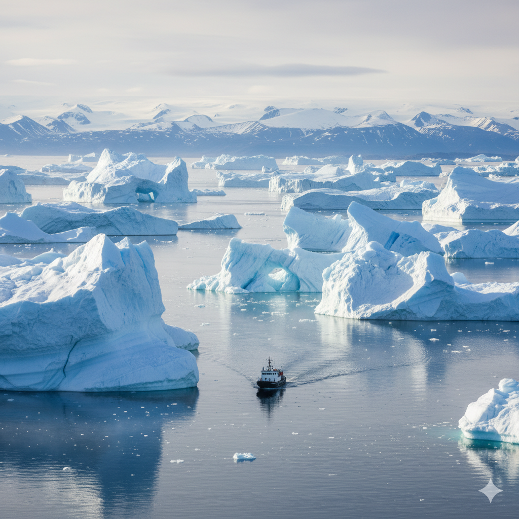 Iceberg Alley Greenland frozen giants