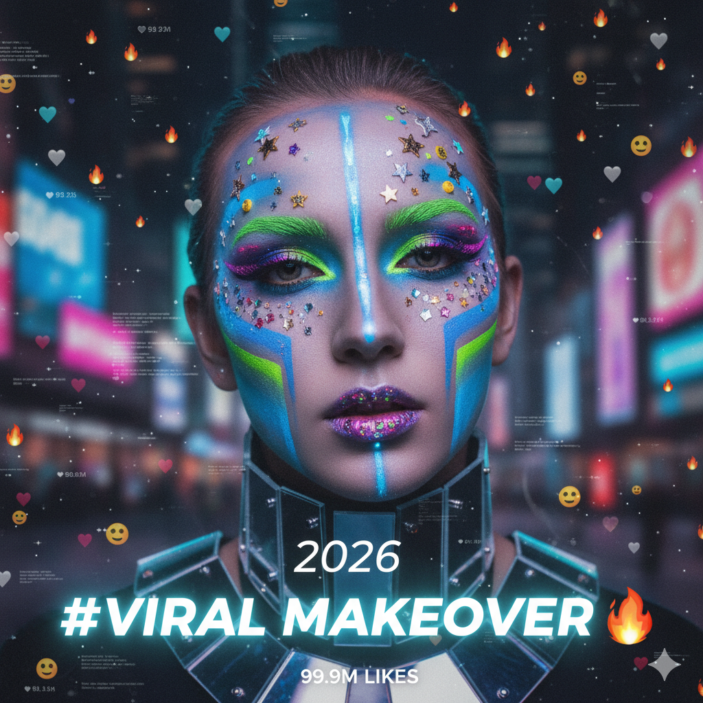 Influencer D dramatic body and facial transformation 2026
