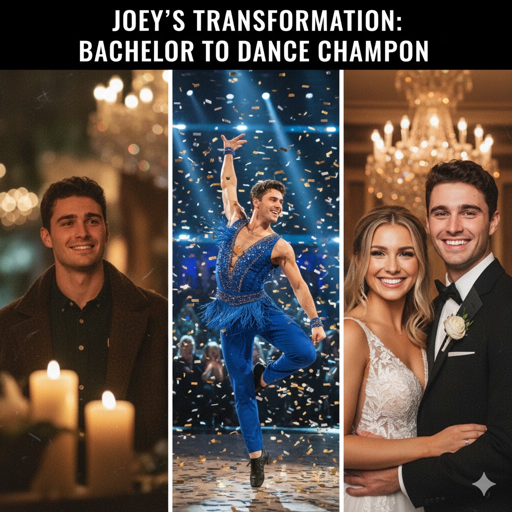 Joey’s Growth from Bachelor Star to Dance Champion Joey’s Growth from Bachelor Star to Dance Champion