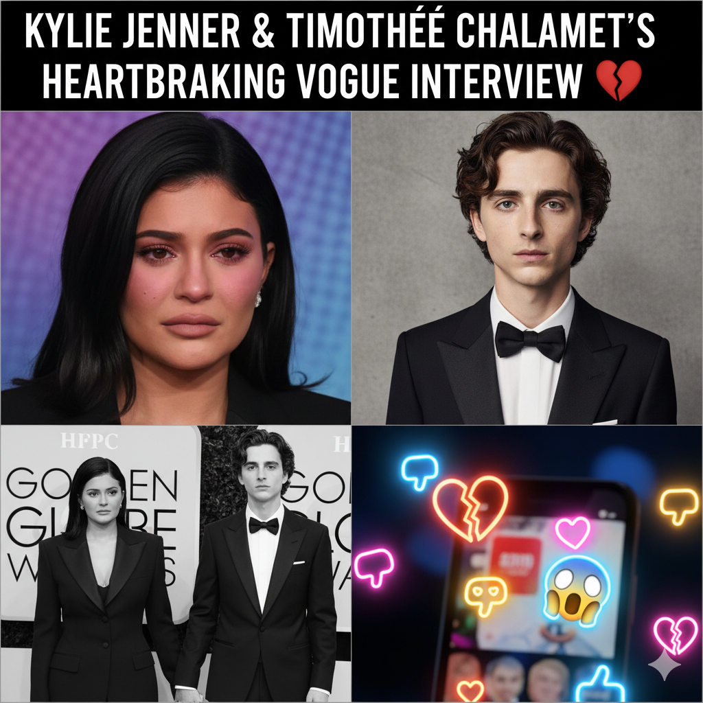 Kylie Jenner and Timothée Chalamet’s Heartbreaking Vogue Interview