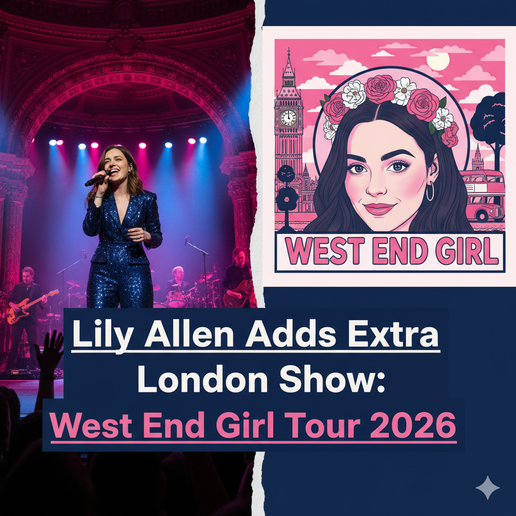 Lily Allen Adds Extra London Show - West End Girl Tour 2026