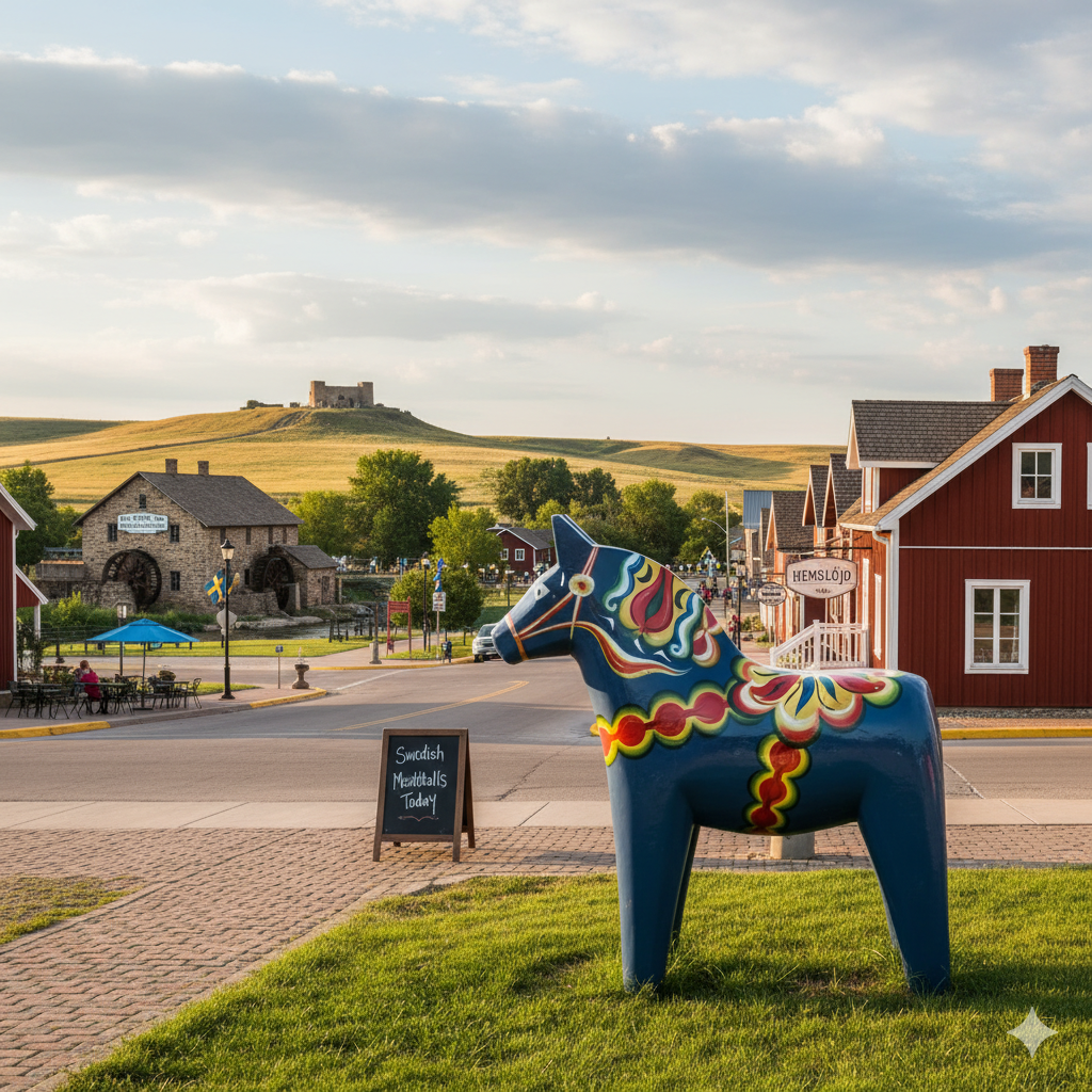 Lindsborg Kansas Swedish town hidden gem