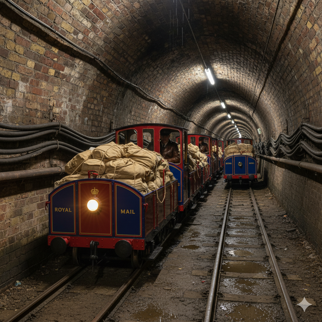 Mail Rail – London’s Underground Postal Train