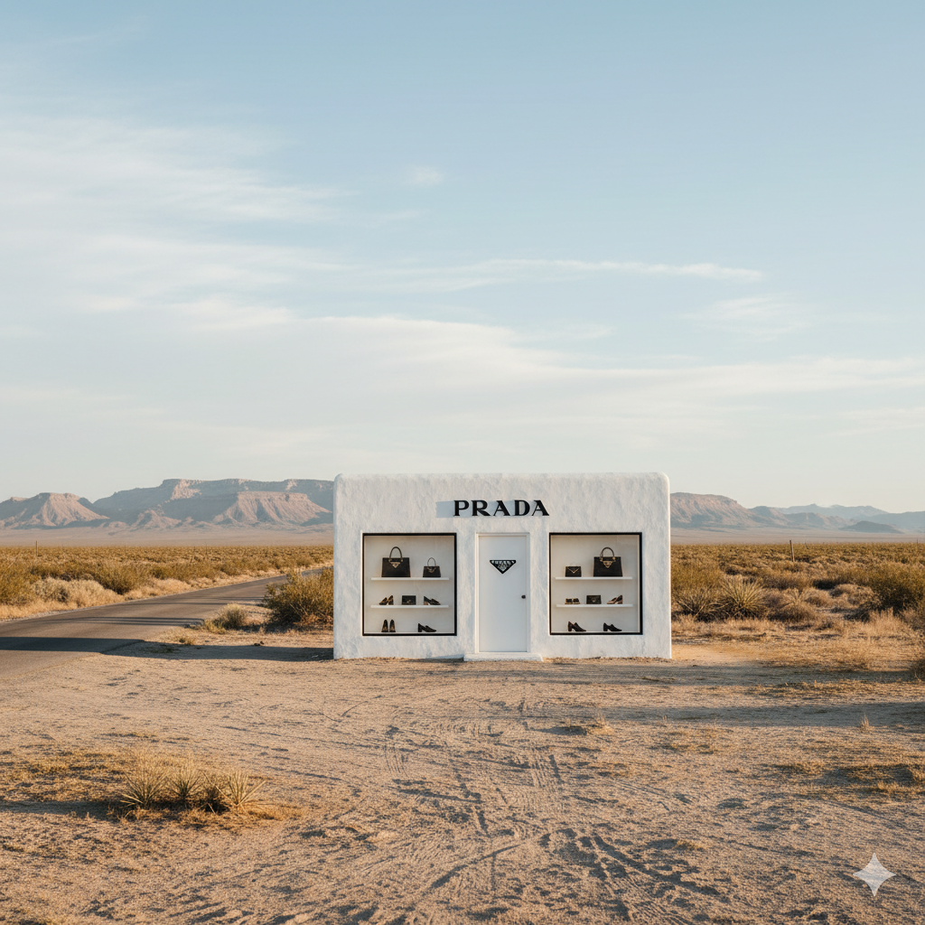 Marfa Texas Prada art desert hidden gem