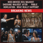 Miss Universe Walkout 2024 - Shocking Walkout After Public Humiliation
