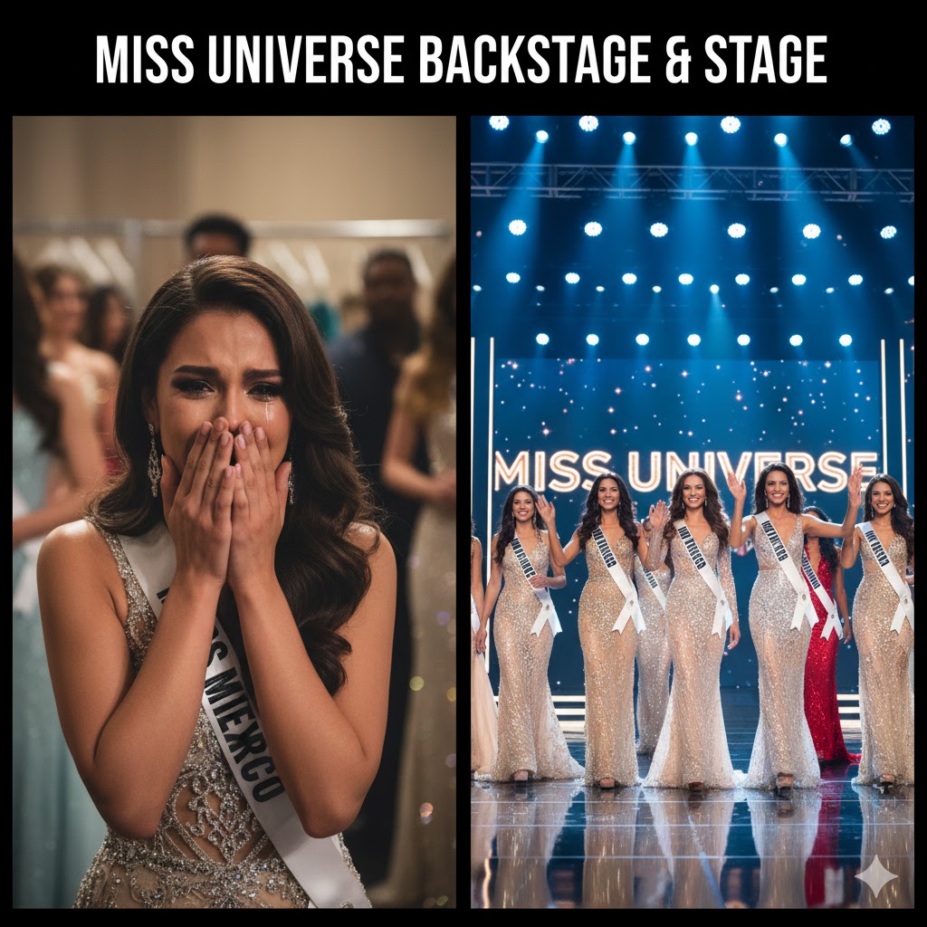 Miss Universe Walkout 2025 backstage