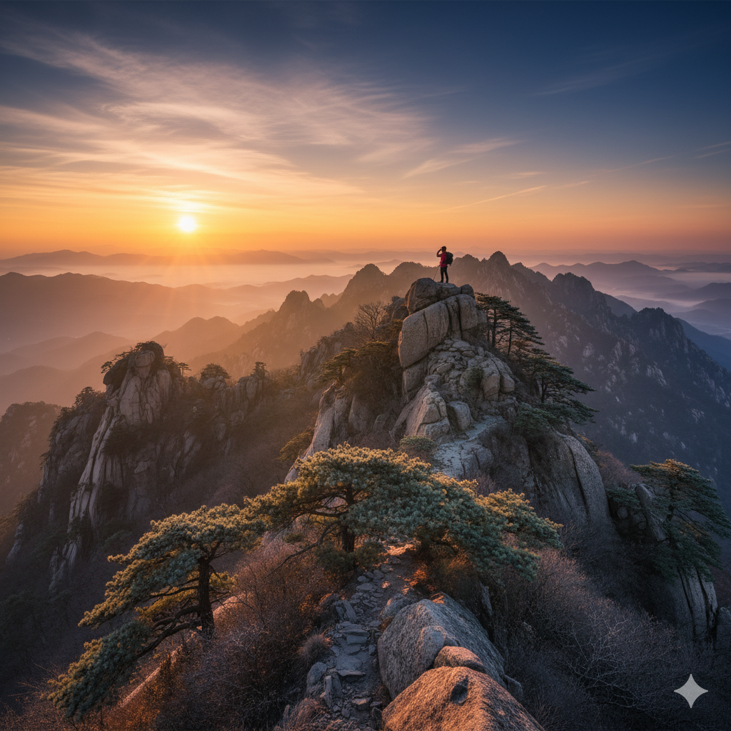 Mount Heng mountain landscape - China Five Sacred Taoist Mountains