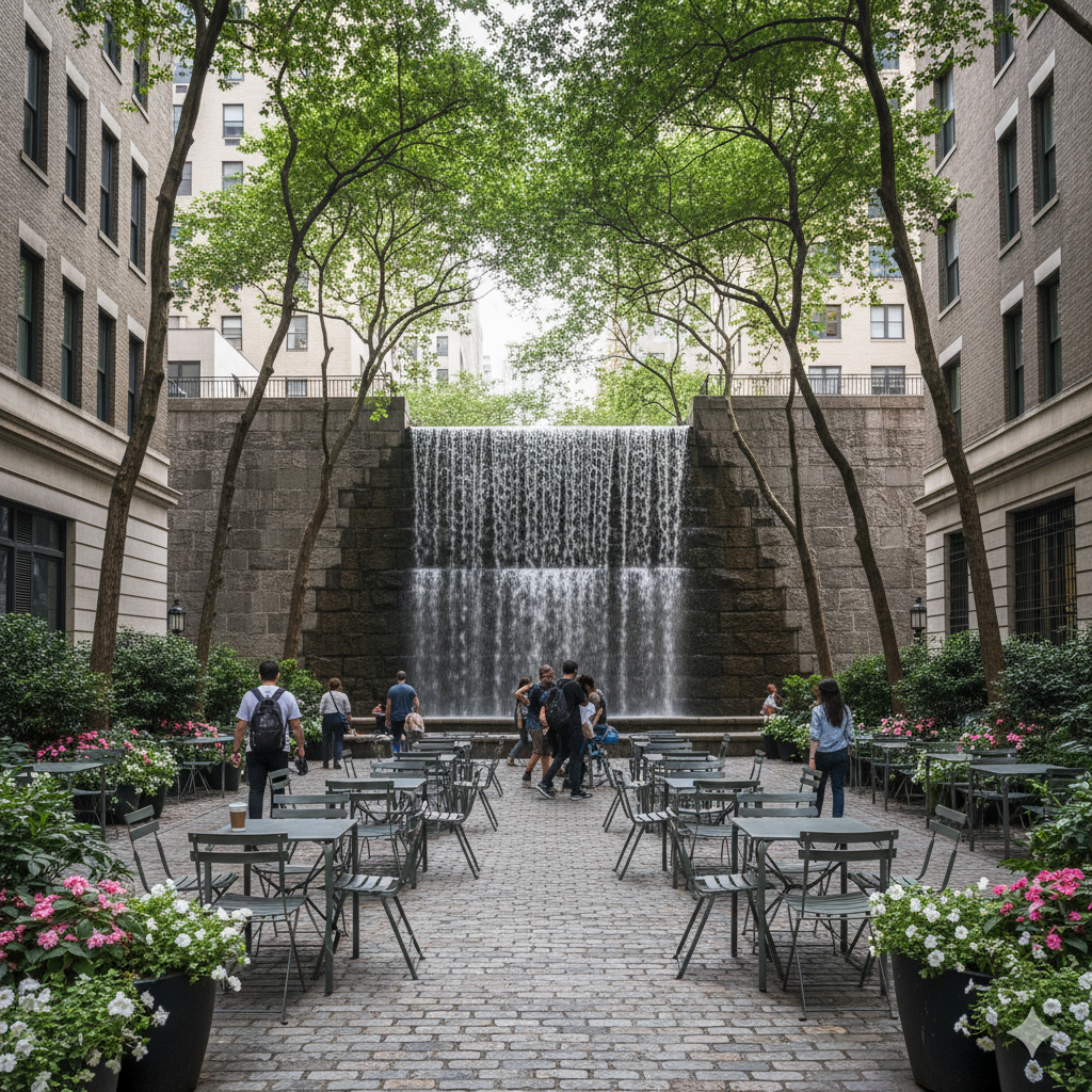 Paley Park – The Waterfall Park