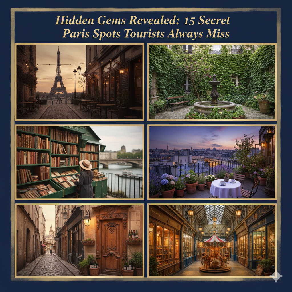 Paris Hidden Gems Revealed - 15 Secret Spots Tourists Always Miss