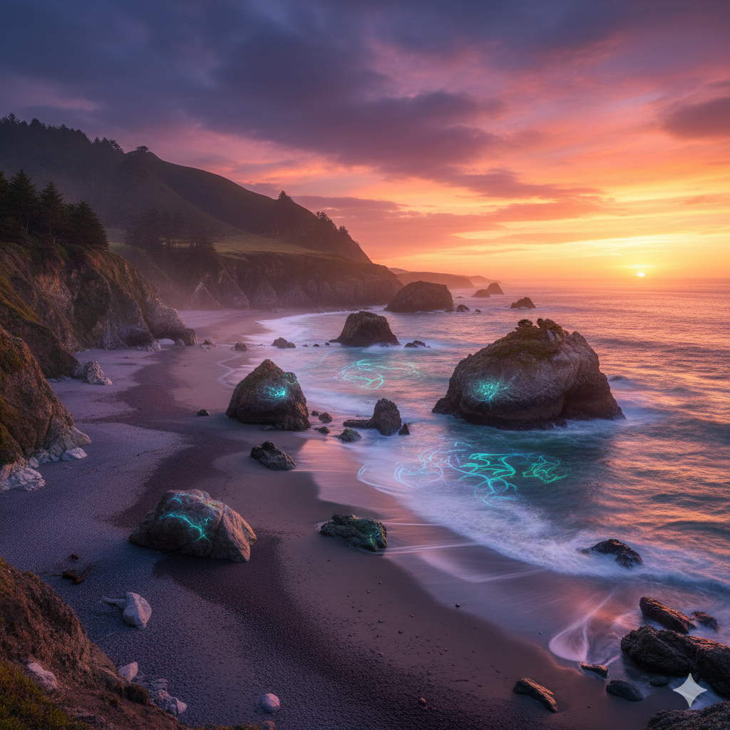 Pfeiffer Beach, California – Purple Sands & Magic Rocks