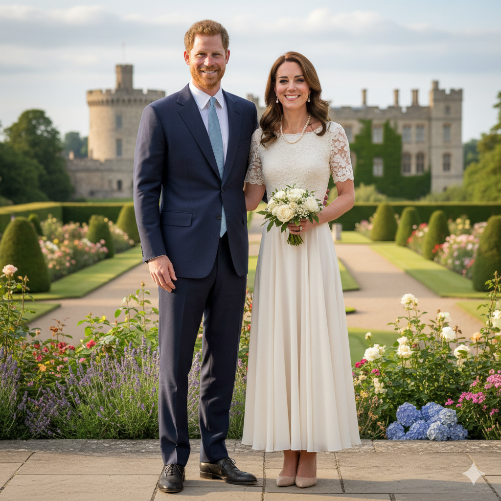 Prince Harry and Kate Middleton Image