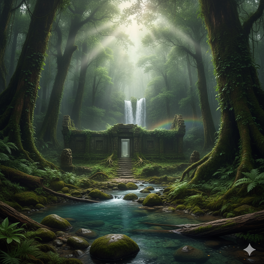 Rainbow Waterfall Taiwan - Hidden Deep in the Forest