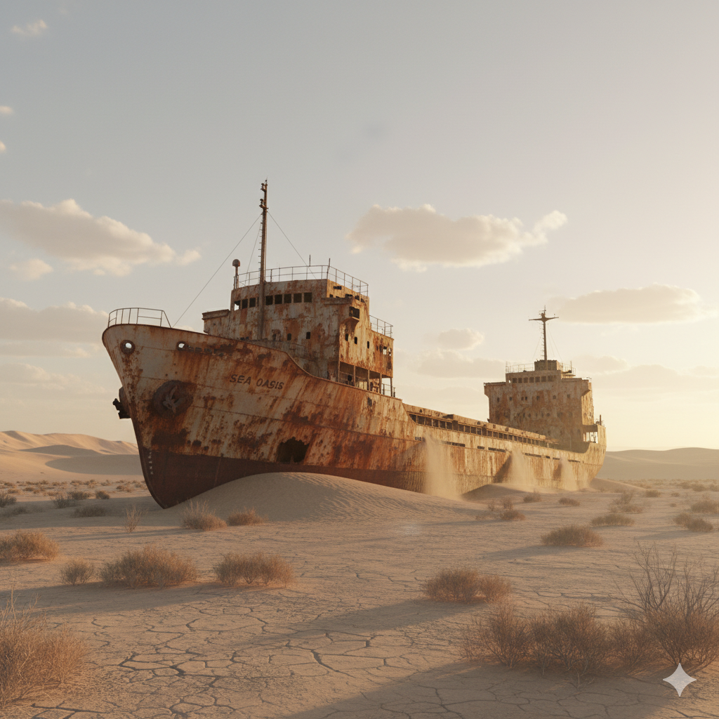 shipwreck desert Namibia Skeleton Coast