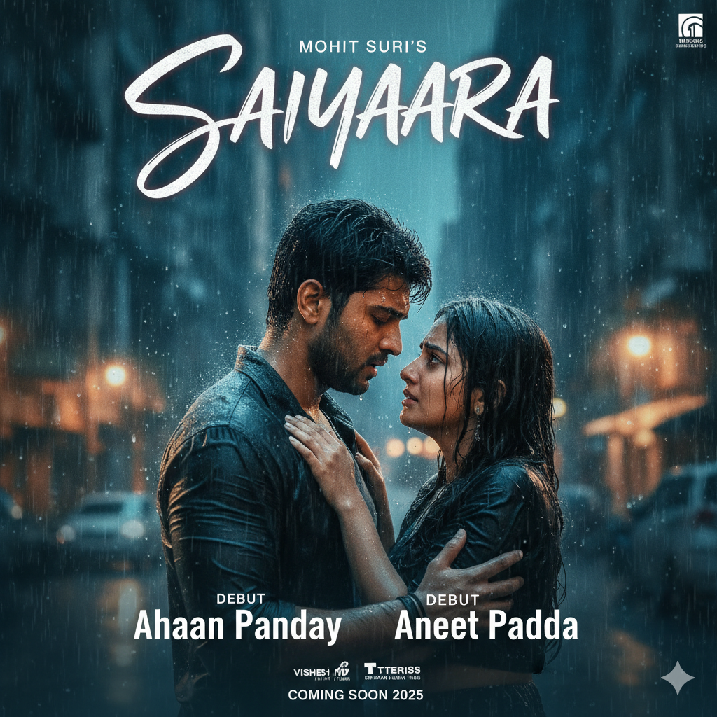 Saiyaara movie poster Mohit Suri romantic drama