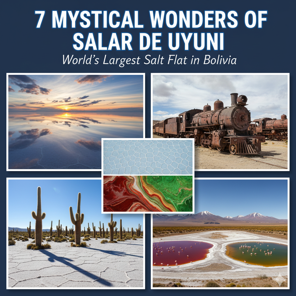 Salar de Uyuni - World’s Largest Salt Flat in Bolivia