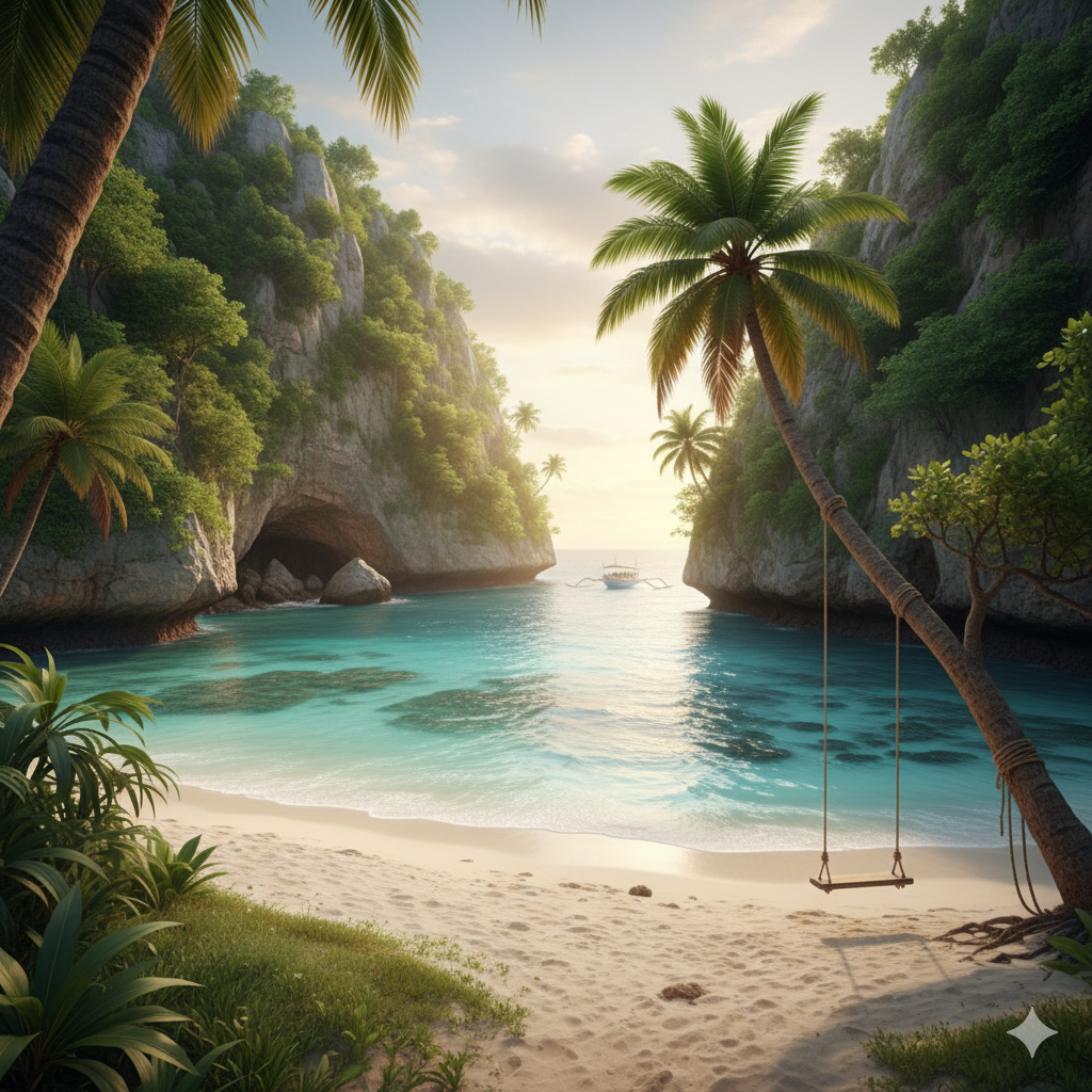 Secret Beach Indonesia hidden beach