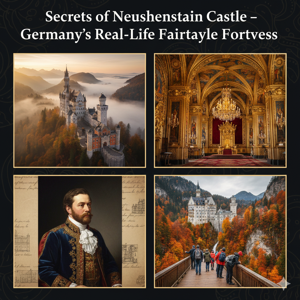 Secrets of Neuschwanstein Castle – Germany’s Real-Life Fairytale Fortress