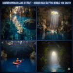Subterranean Lake of Italy – Hidden Blue Depths Beneath the Earth