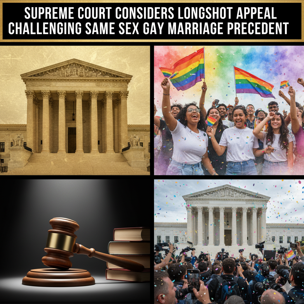 Supreme Court Appeal Challenging Same Sex Gay Marriage
