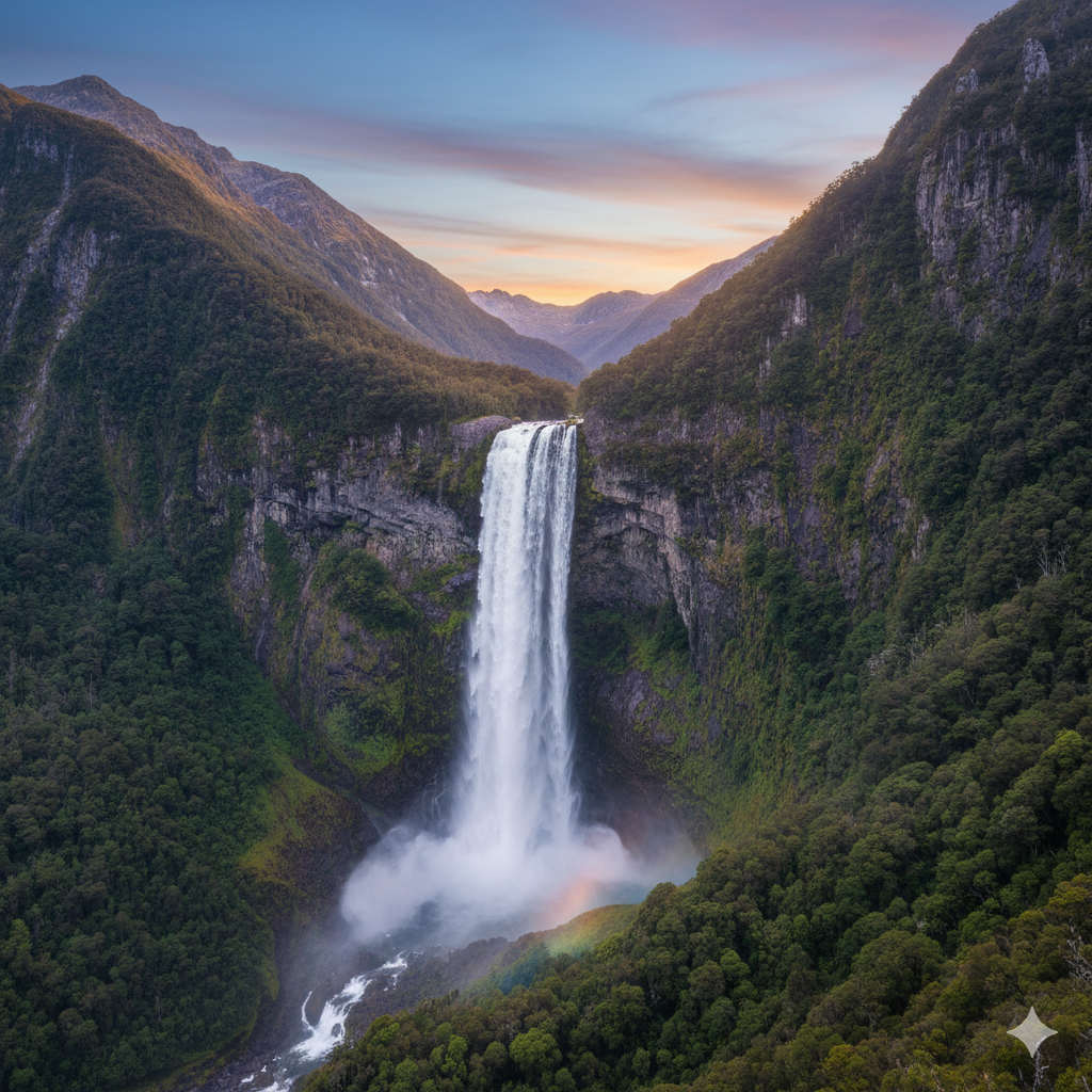 Sutherland Falls, New Zealand