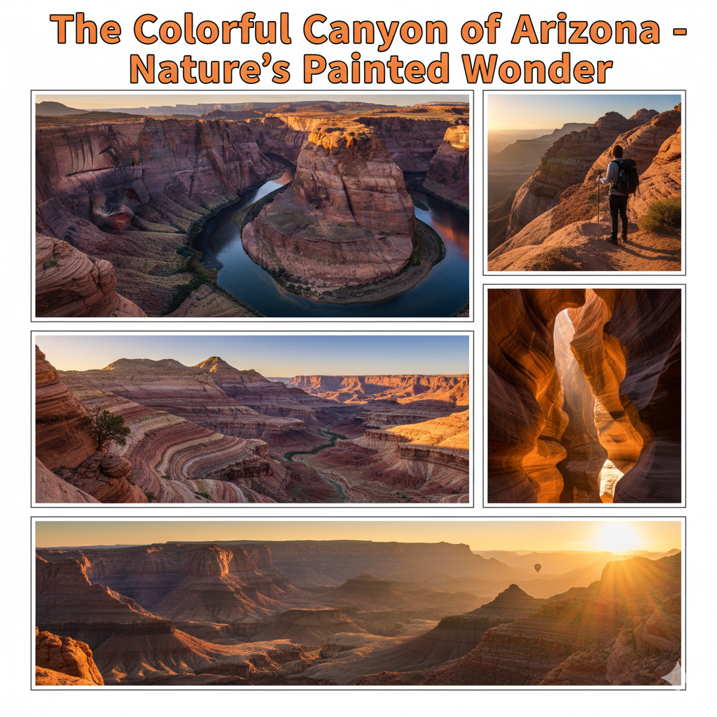 The Colorful Canyon of Arizona
