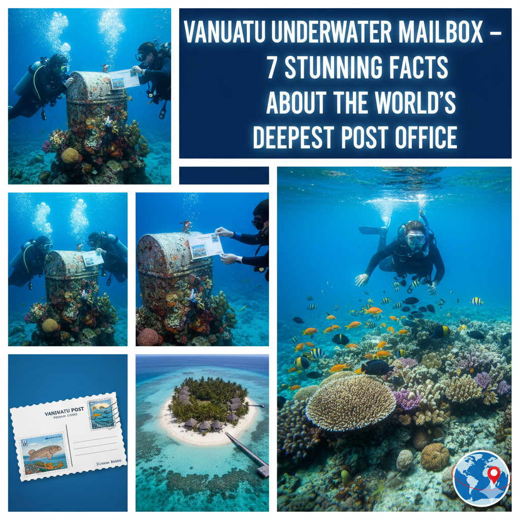 Vanuatu Underwater Mailbox – World’s Deepest Post Office