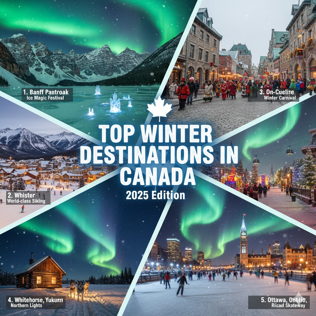 Winter Destinations in Canada (2025 Edition) Winter Destinations in Canada (2025 Edition)